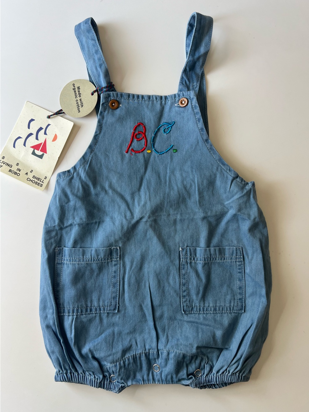 NWT Bobo Choses Baby Bubble Romper 6-12M